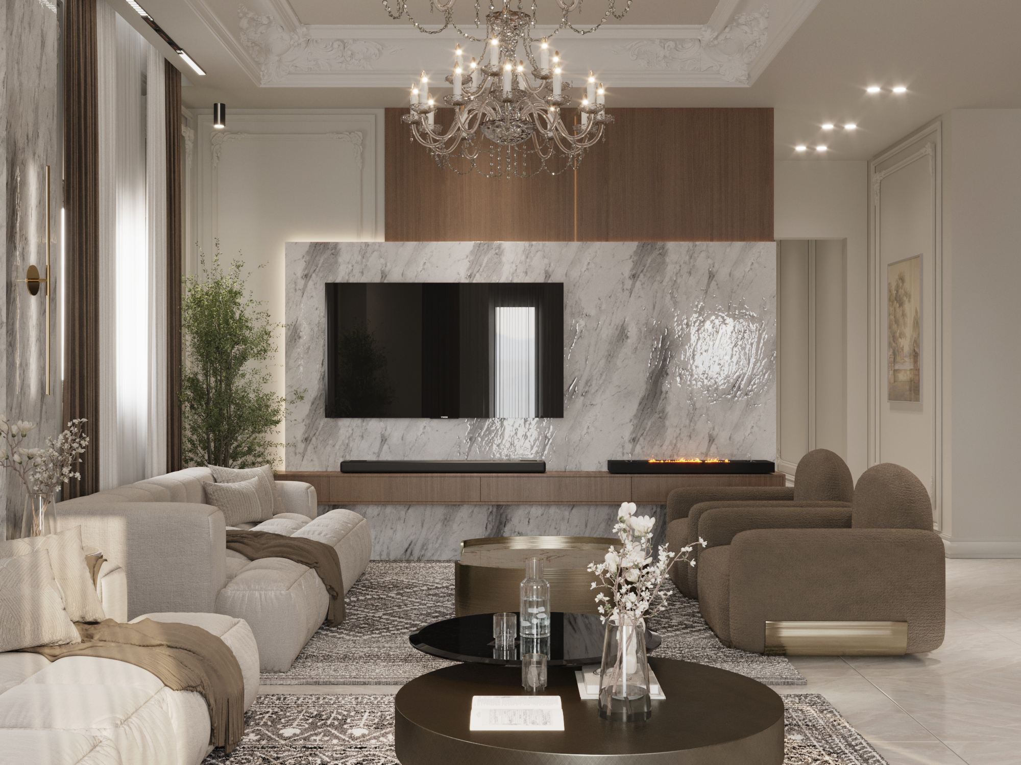 Sheikh Zayed, Neo-Classical apartment-15