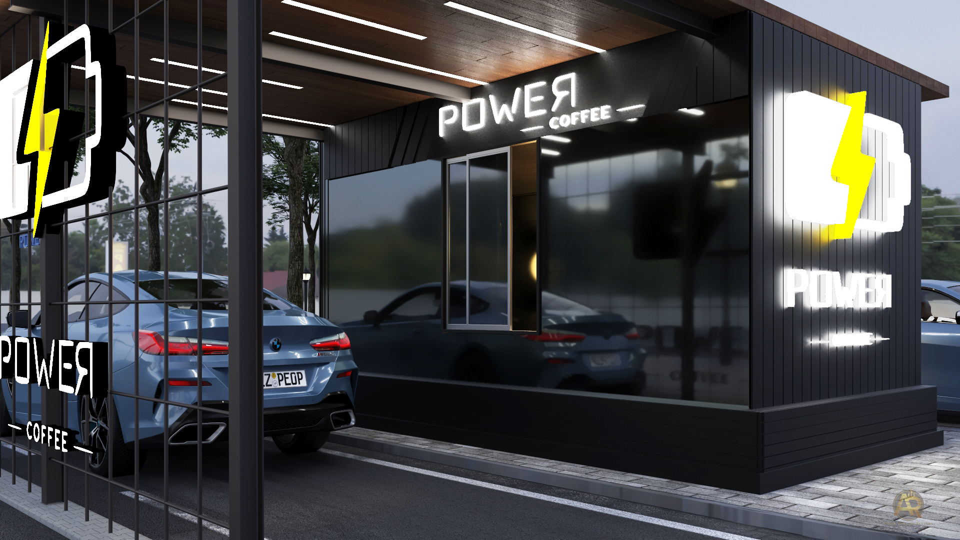 动力免下车咖啡店丨Saudi Arabia丨Amira Raslan-15