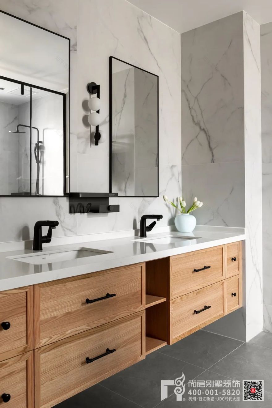 400㎡现代原木别墅-69