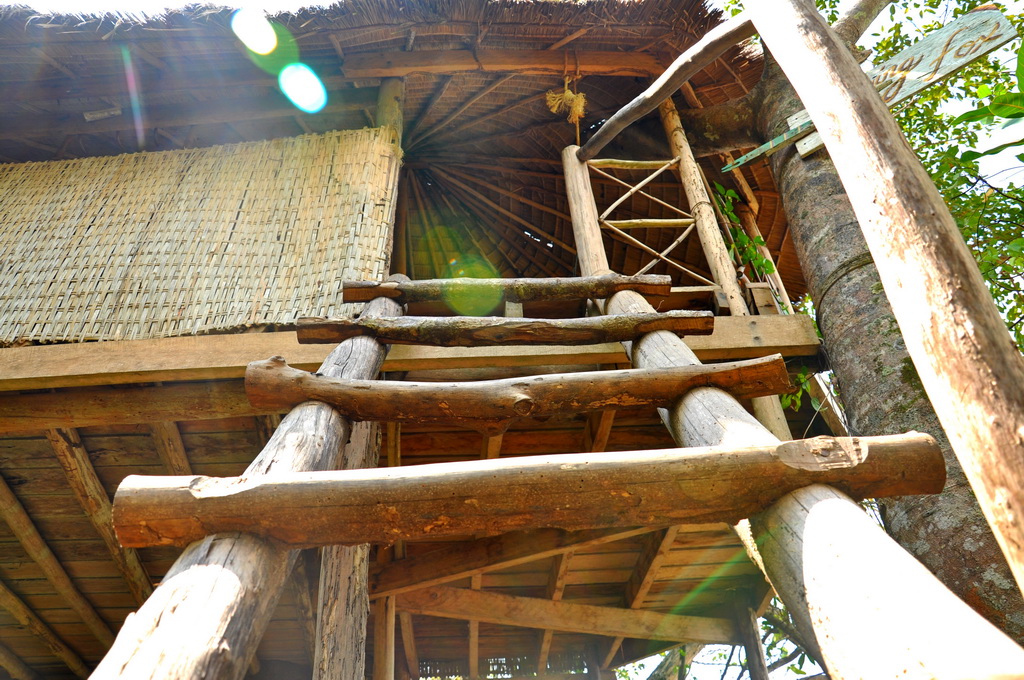 柬埔寨高棉风格树屋民宿-11