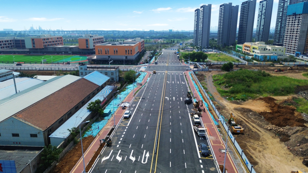 多家媒体报道！丨我院助力青岛创智菁英城（青钢片区）首批道路正式通车-17