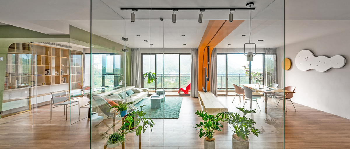 新北汐止 231㎡退休宅，麻石设计打造舒适恬静空间-12