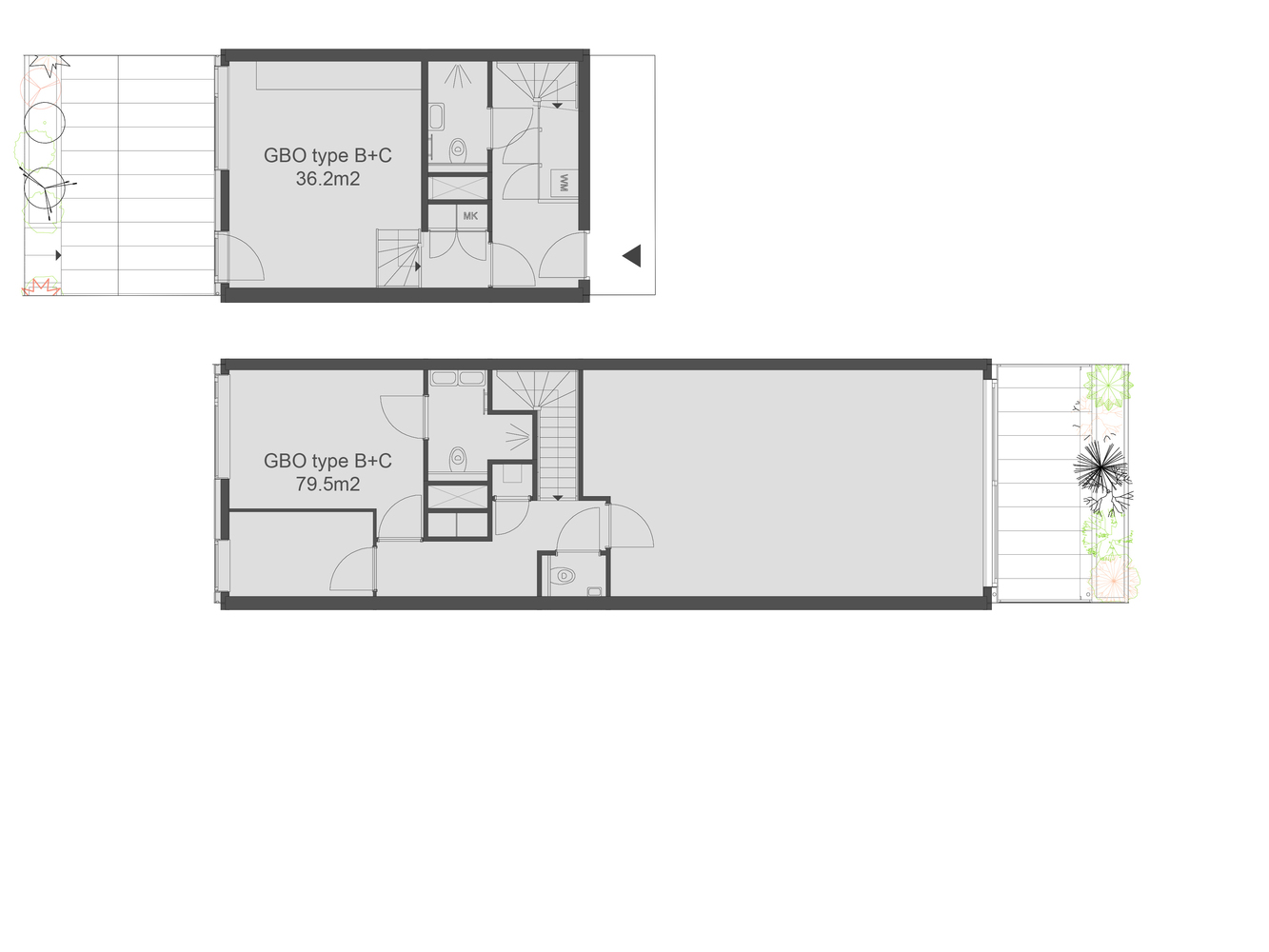 阿姆斯特丹绿色阶梯住宅 | Klencke NL Architects-131