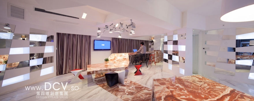 西安国内优秀的办公室设计-韩国李勋美发沙龙会所-26