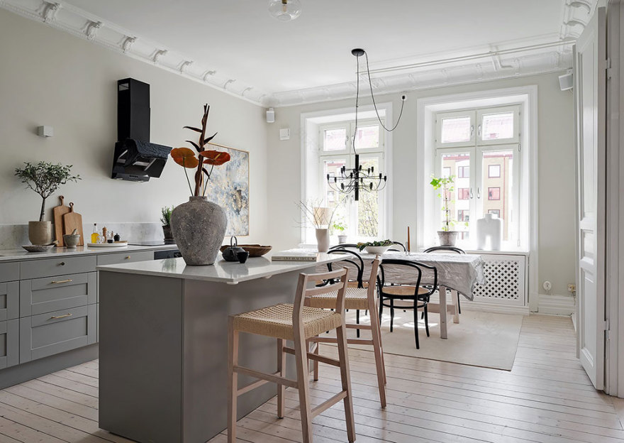 瑞典轻奢公寓,Scandinavian 风格设计-6