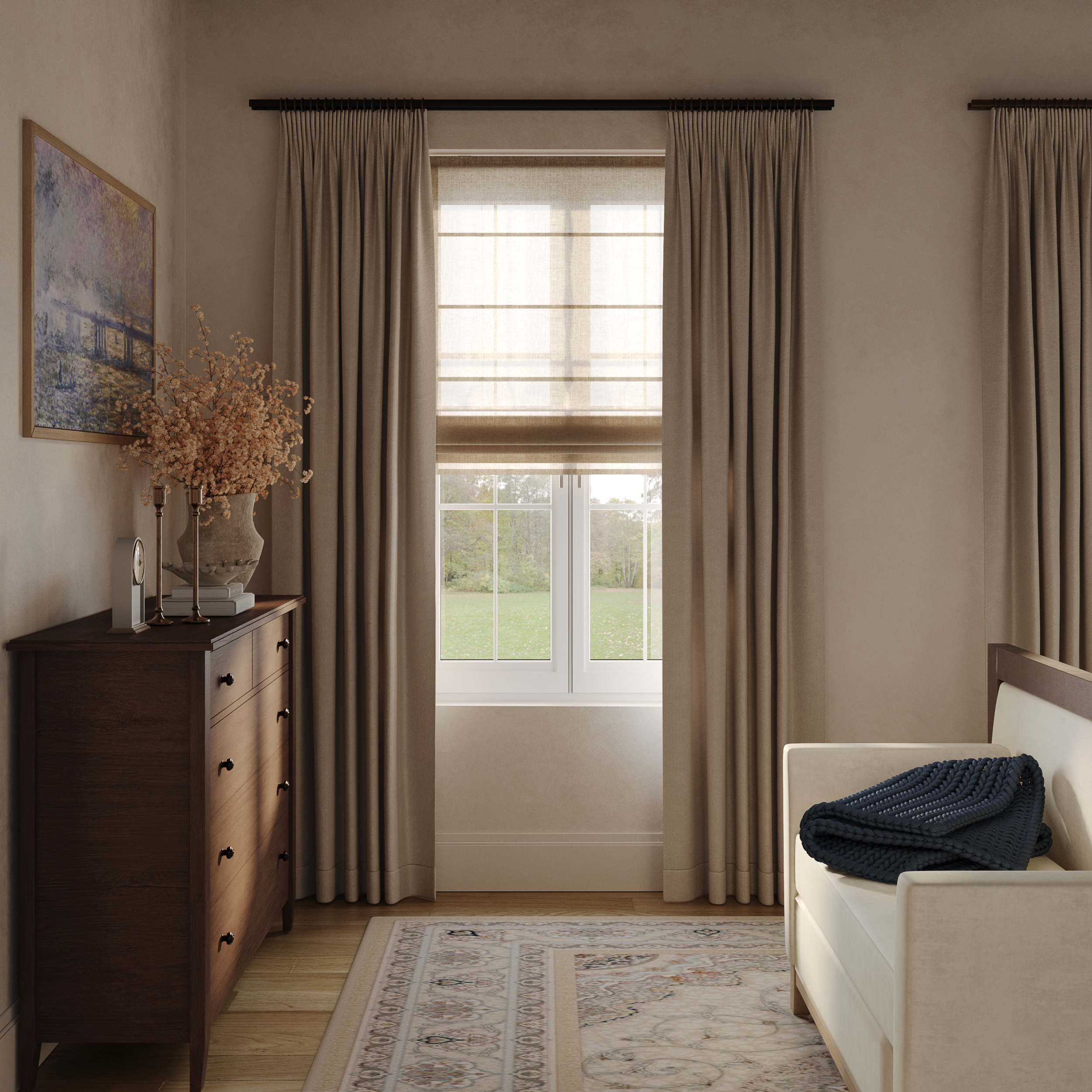 Bedroom "Sophisticated Serenity"-2