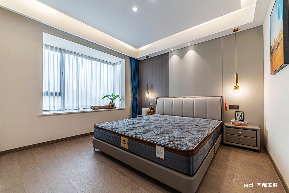 爱马仕橙韵 · 曹影设计师的现代简约之家丨中国合肥丨圣都家居装饰有限公司-13