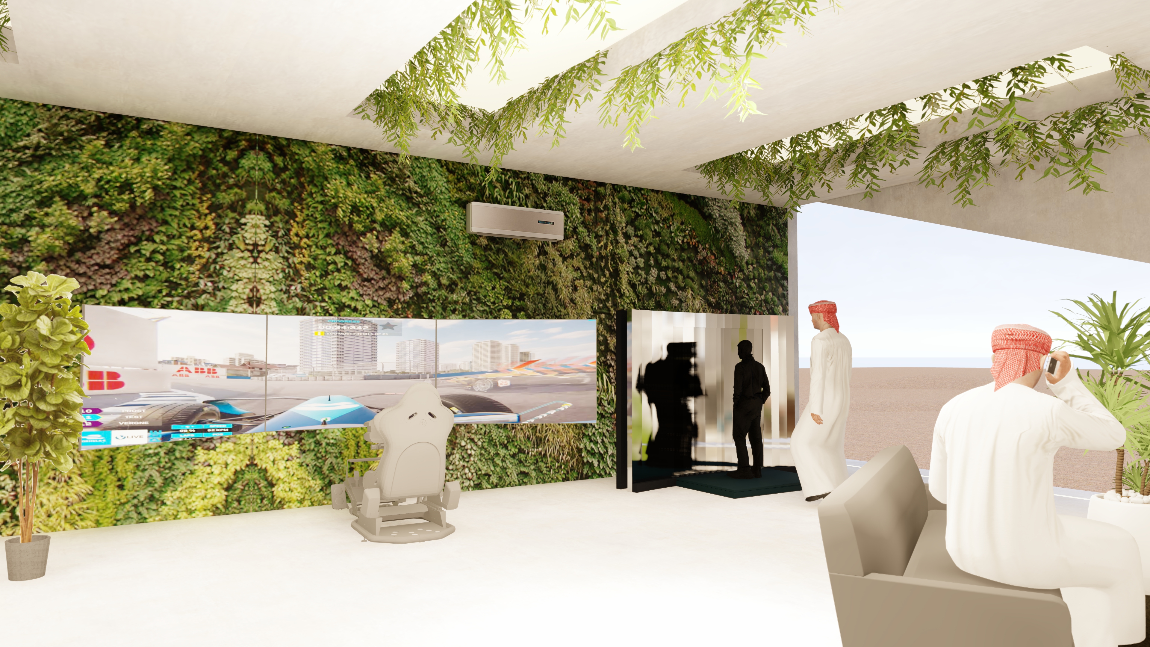 电动方程式展馆概念丨沙特阿拉伯丨Back to Work 机构-9