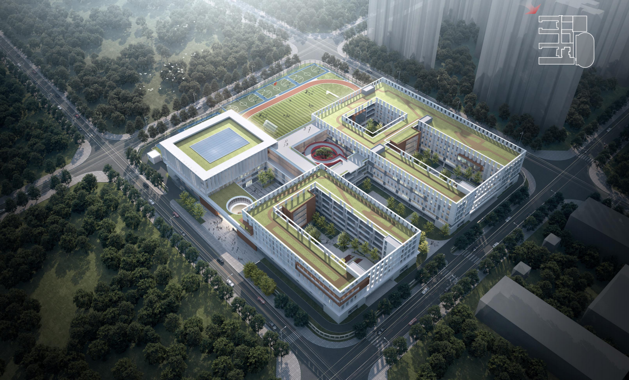 [湖南]城市更新片区48班小学建筑设计投标方案丨中国湖南-5