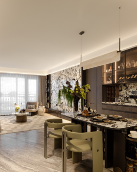 长春万科·翡翠滨江缤纷里106㎡&128㎡样板间丨中国长春丨深圳市蜜尔室内艺术设计有限公司