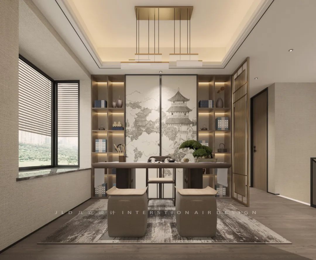 现代中式家居设计丨中国漳州丨JLD 设计-37