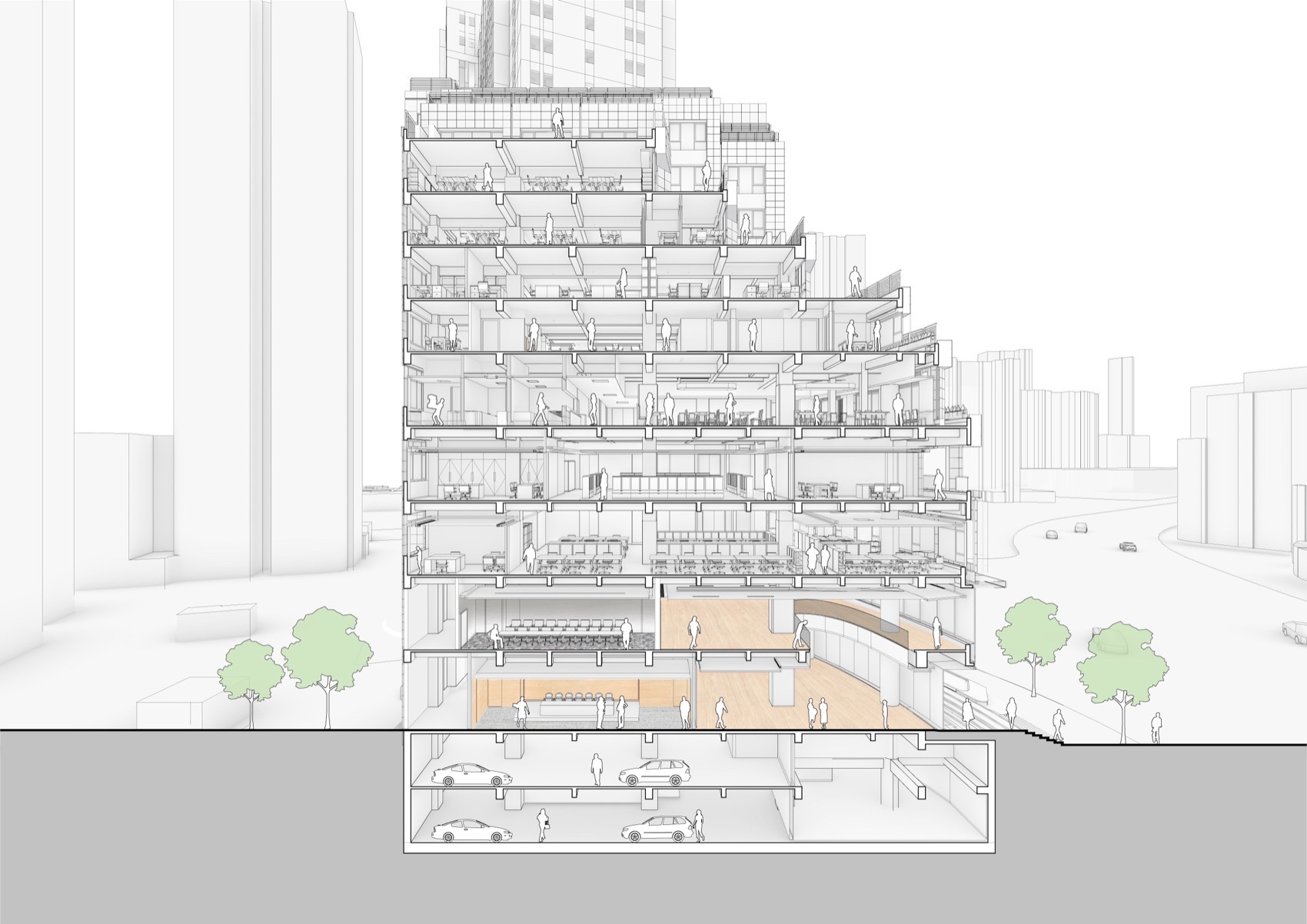现代建筑设计大厦北楼整体修缮项目丨中国上海丨华建集团上海建筑设计研究院有限公司-95