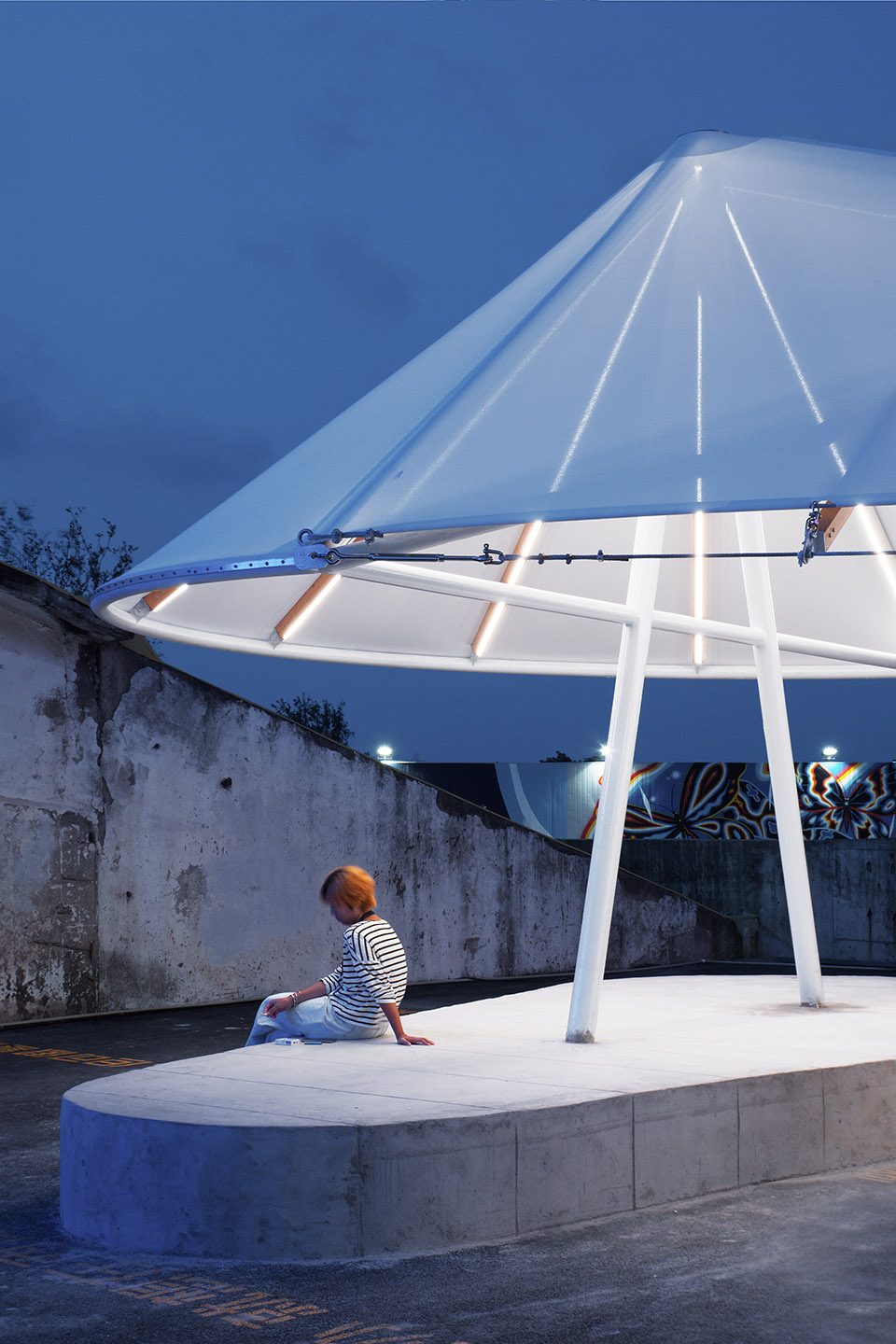 上海纸鸢亭装置丨中国上海丨同济大学建筑与城市规划学院-37