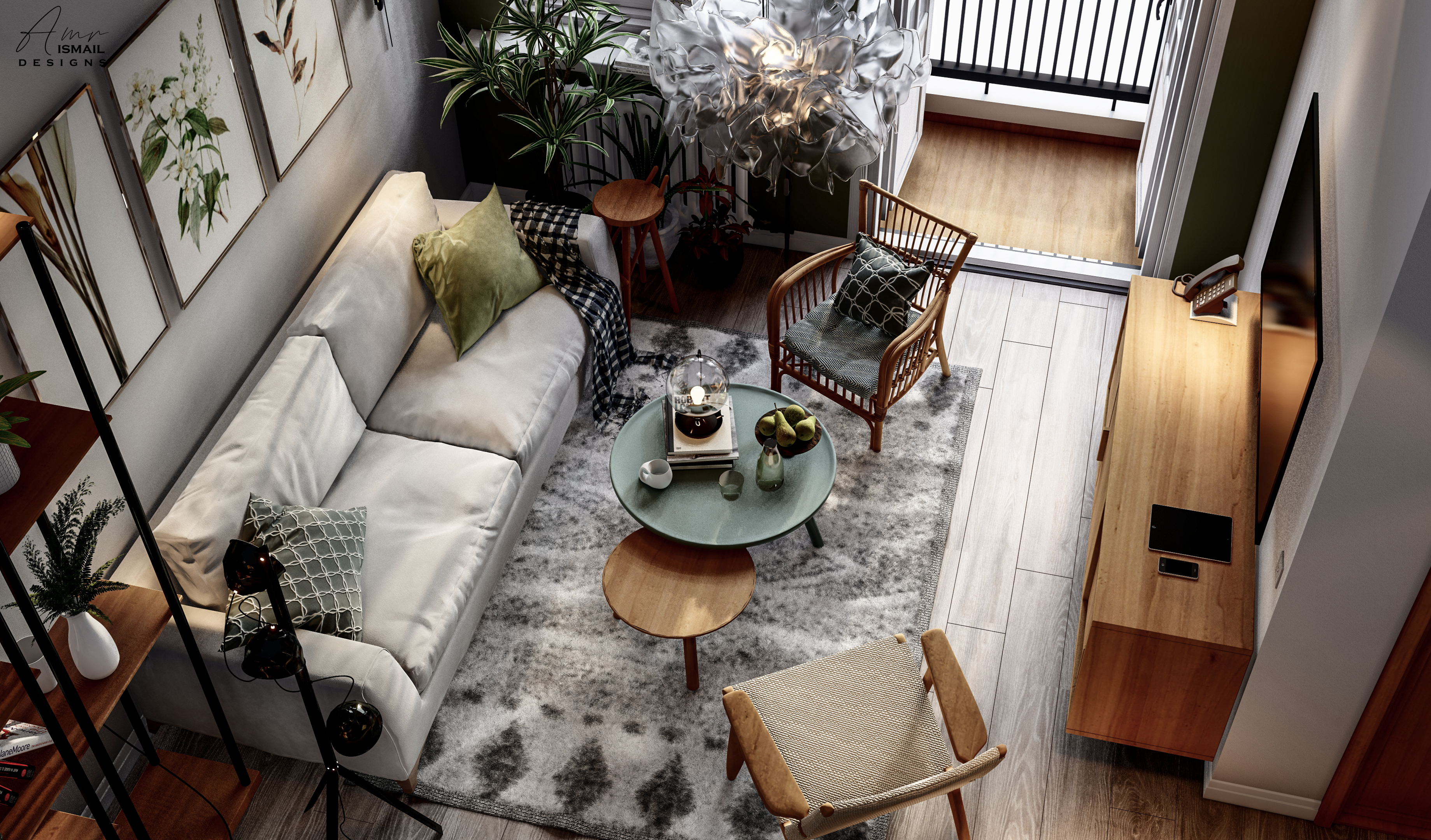 波西米亚风格·生活区域-7