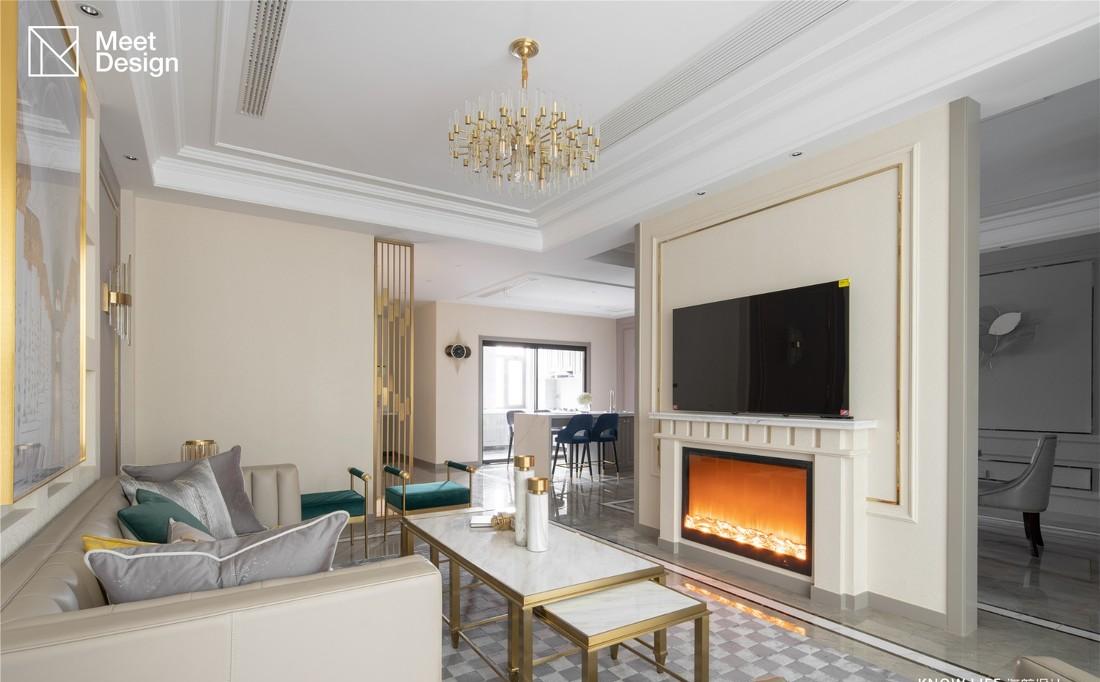 美式轻奢别墅设计,优雅精致生活空间-13