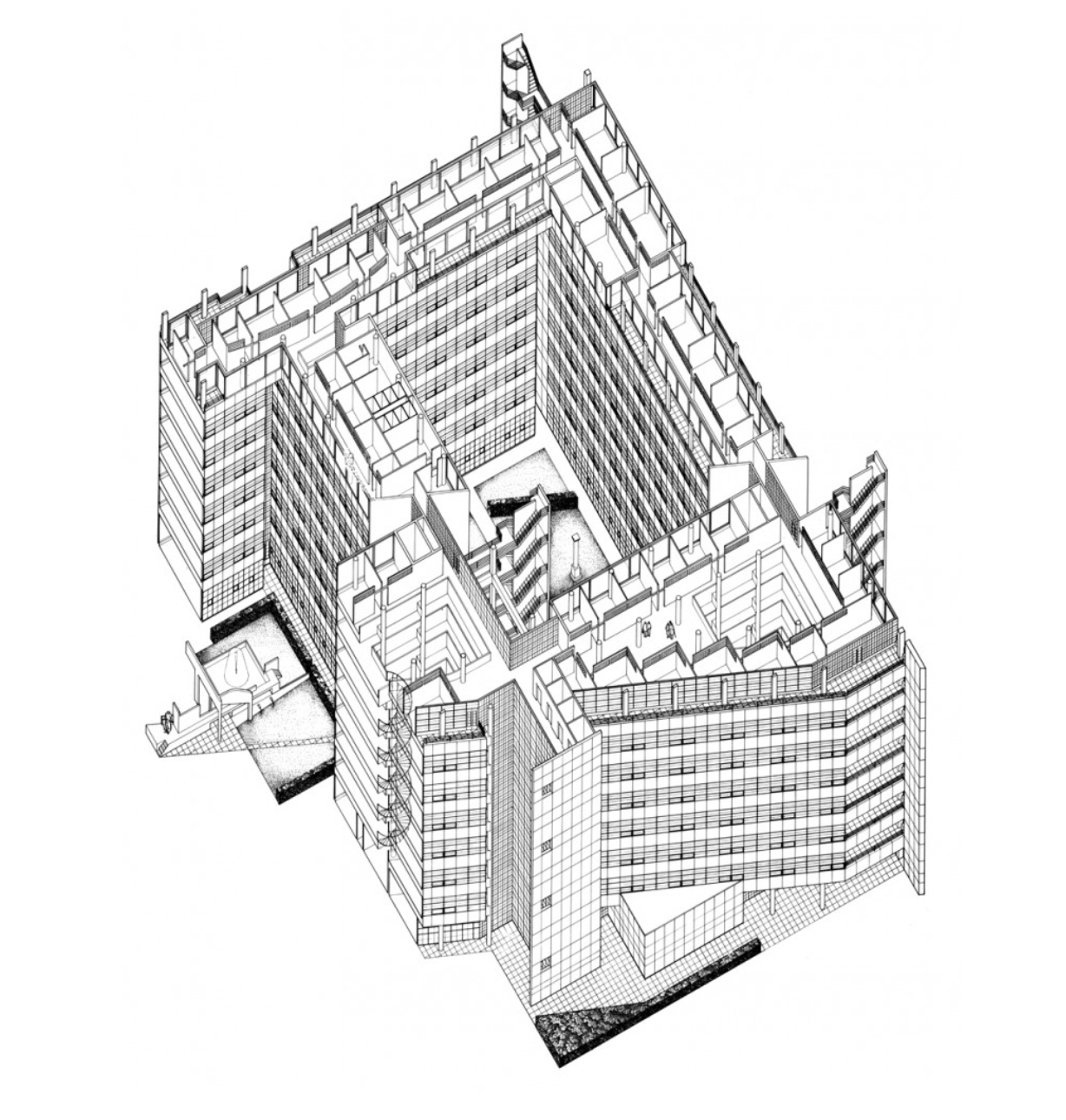 Renault Administrative Headquarters Richard Meier-16