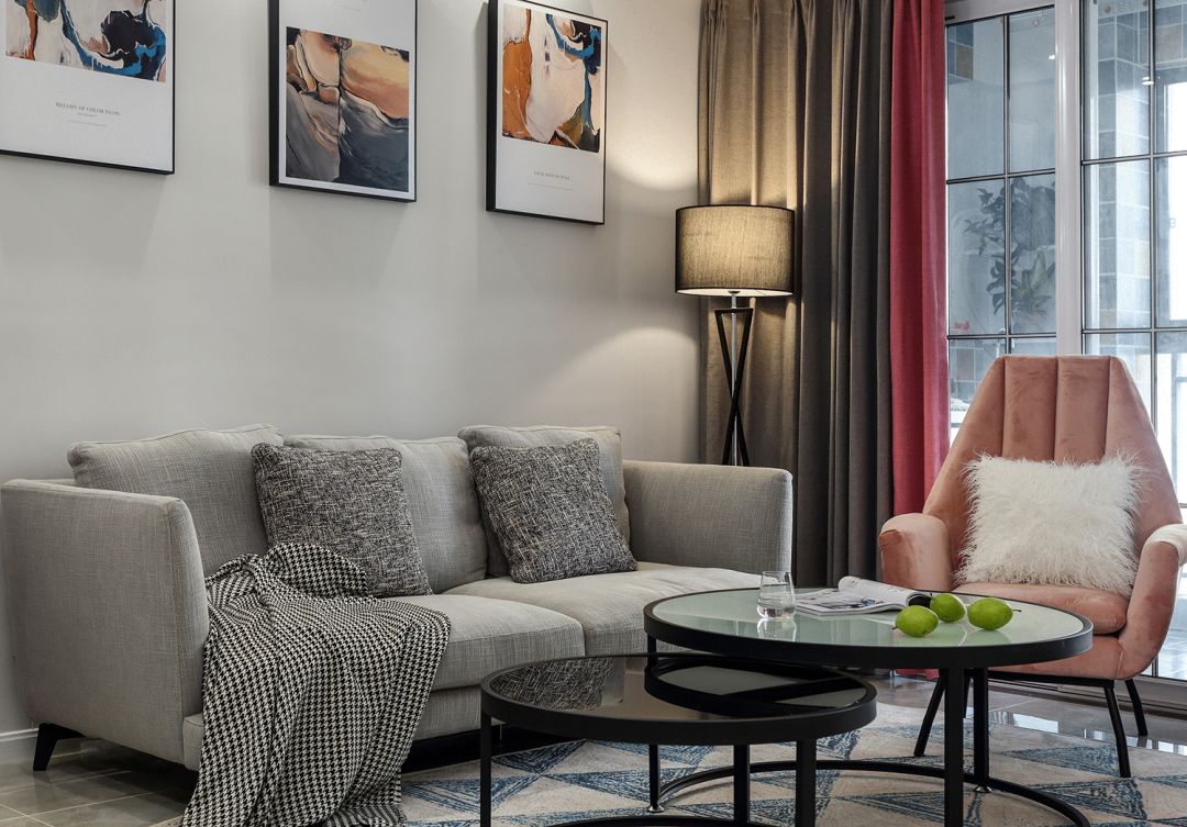 100㎡现代简约二手房改造，温馨舒适小窝的诞生-7