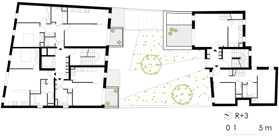 贝尔维尔社会保障住宅，巴黎 / Atelier du Pont-41