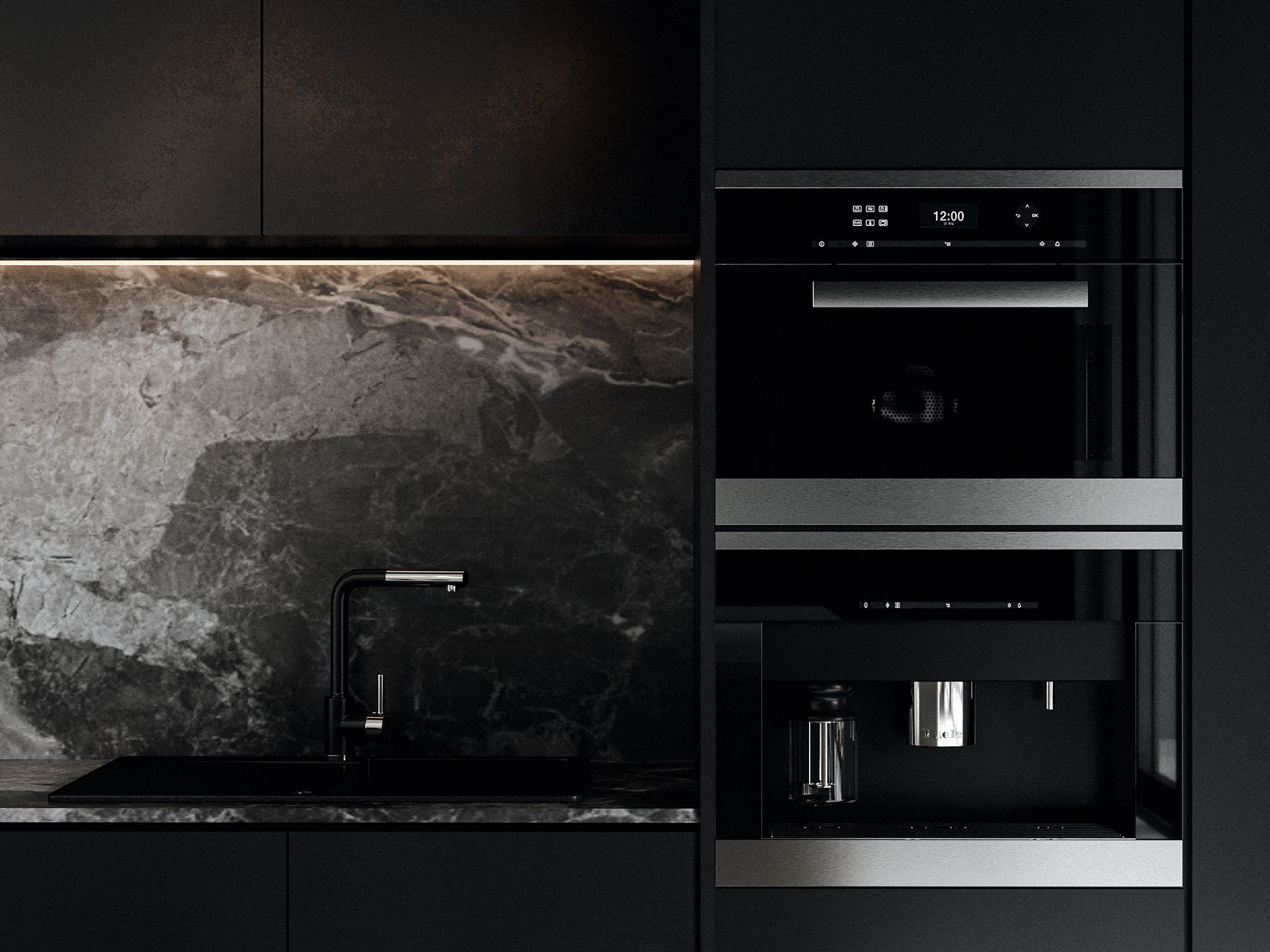 87.1㎡黑色系住宅设计  超酷！-7