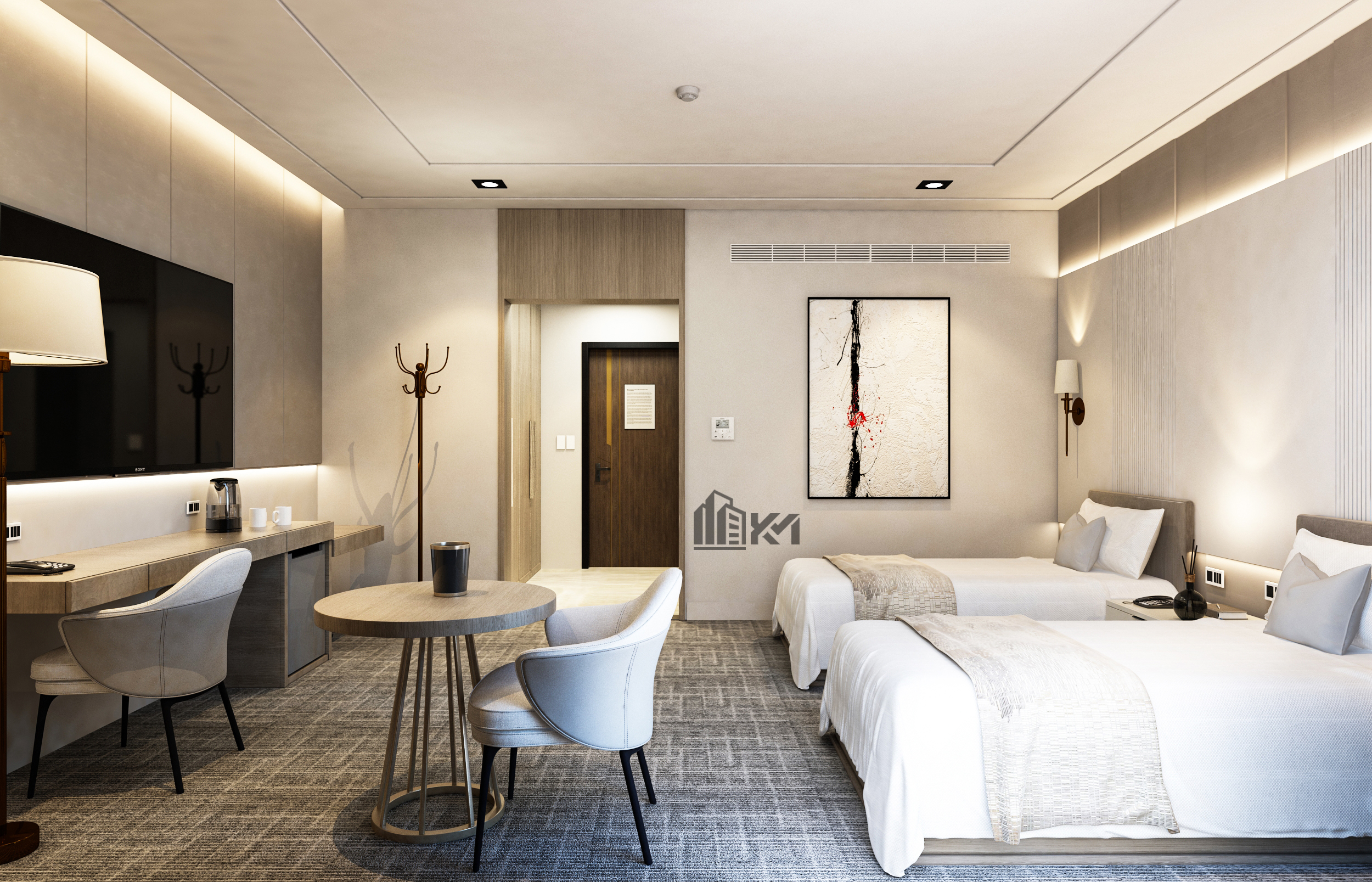 Hotel Bedroom - KSA-6