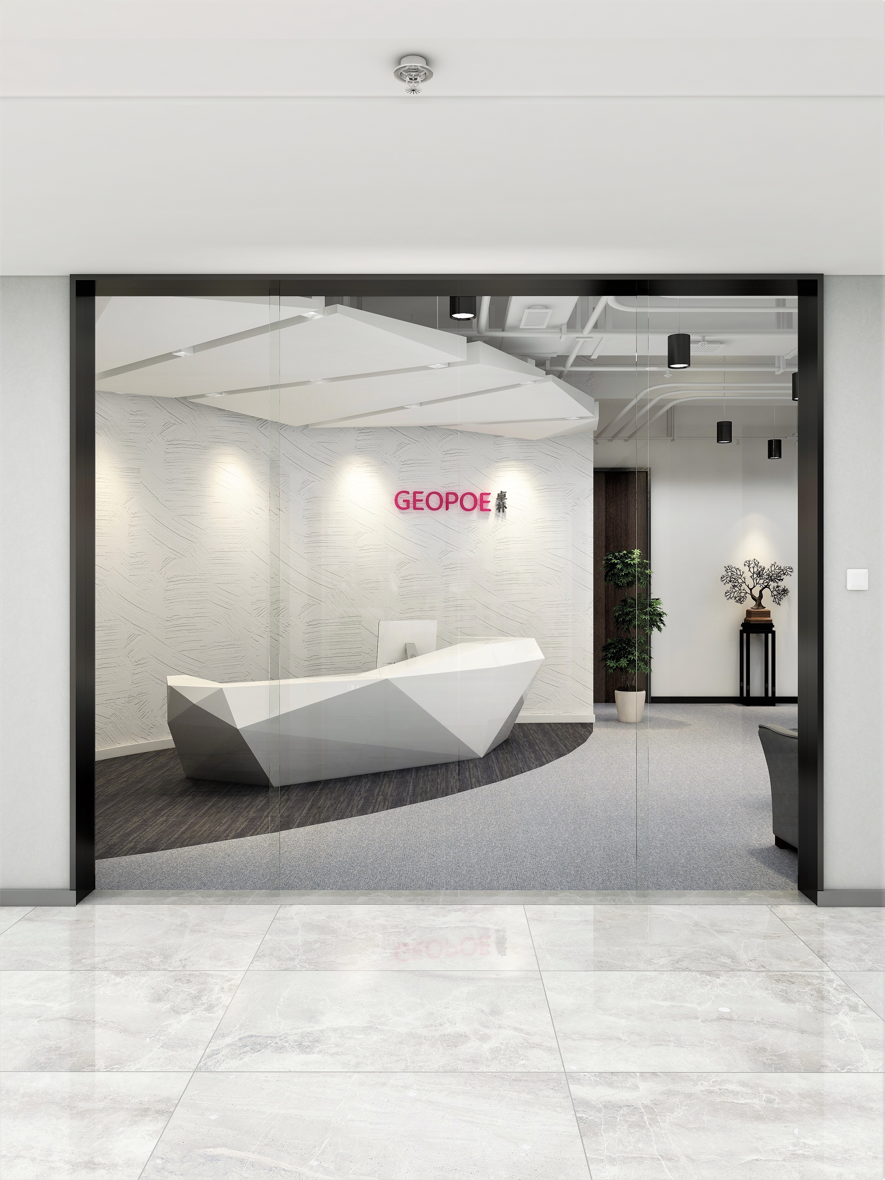 上海卓朴 GEOPOE 咨询总部办公空间设计方案丨中国上海-0