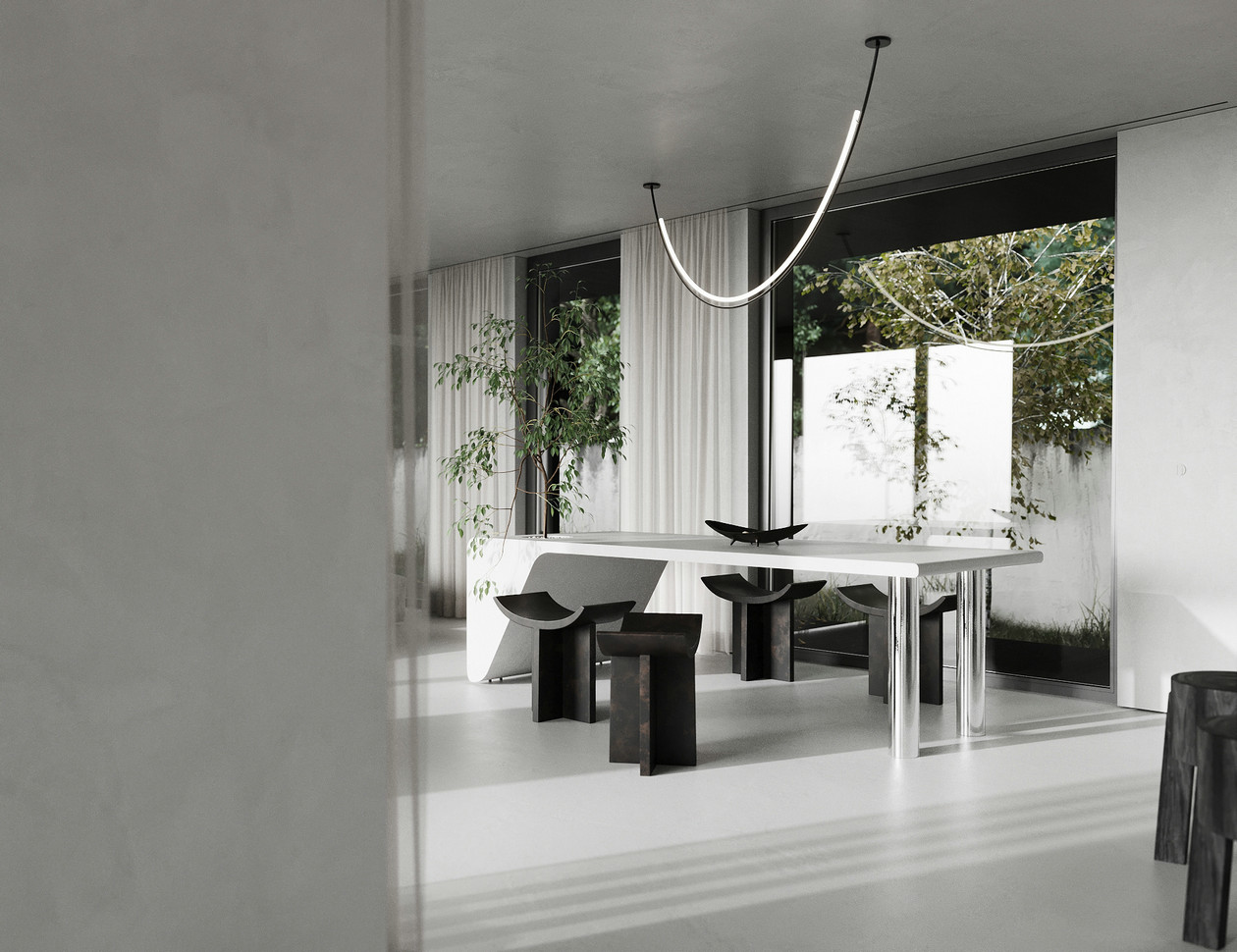 高级灰色系住宅设计 超多细节！-5