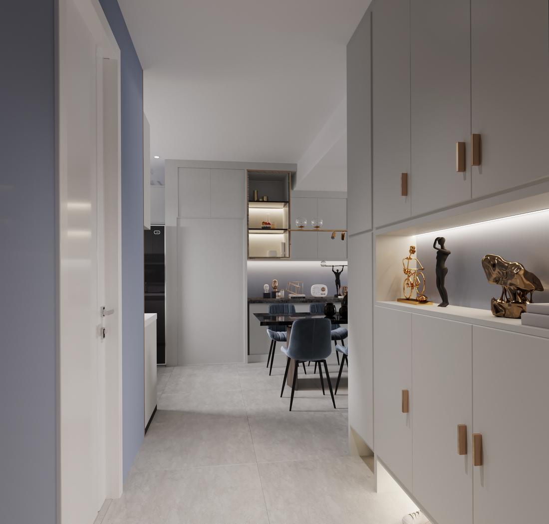 现代都市简约风理想家设计-18