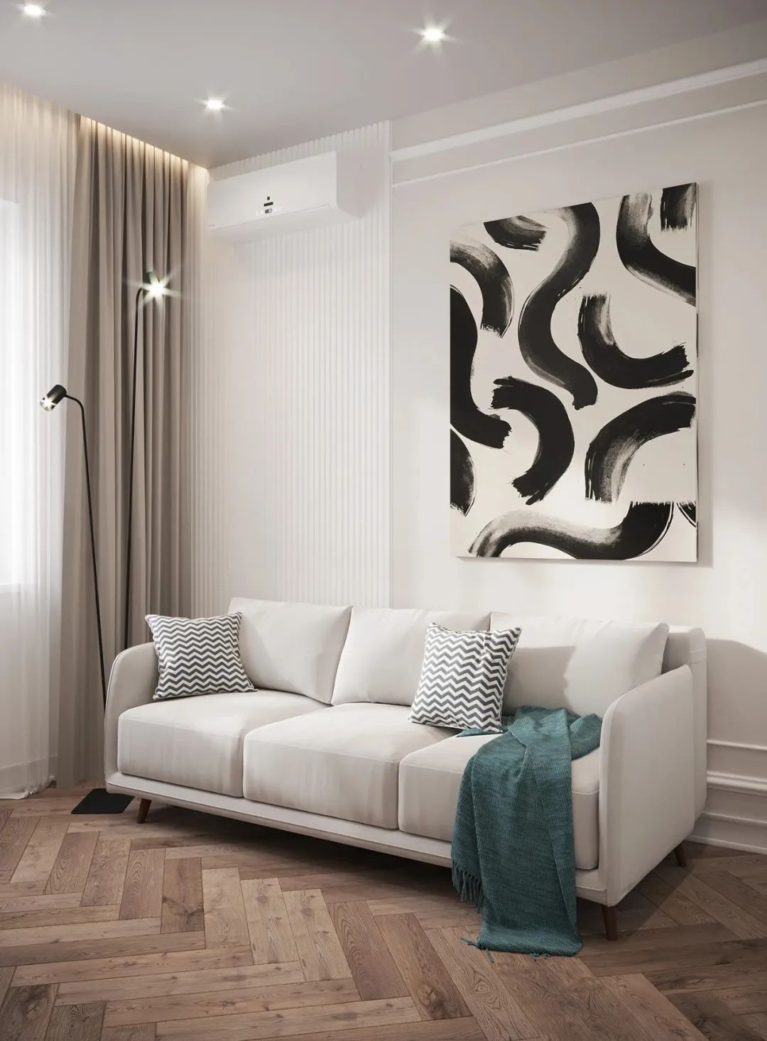 300㎡复式空间设计丨Roomy Room-38