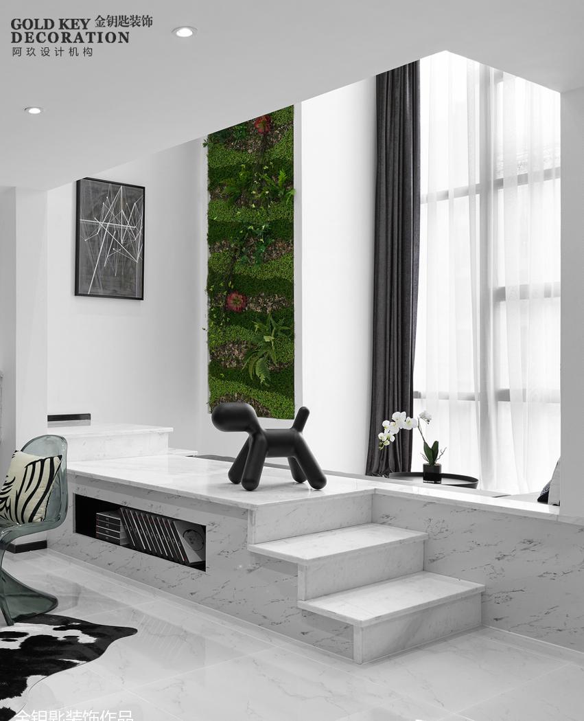 港龙尚层现代风设计 打造空灵空间-14