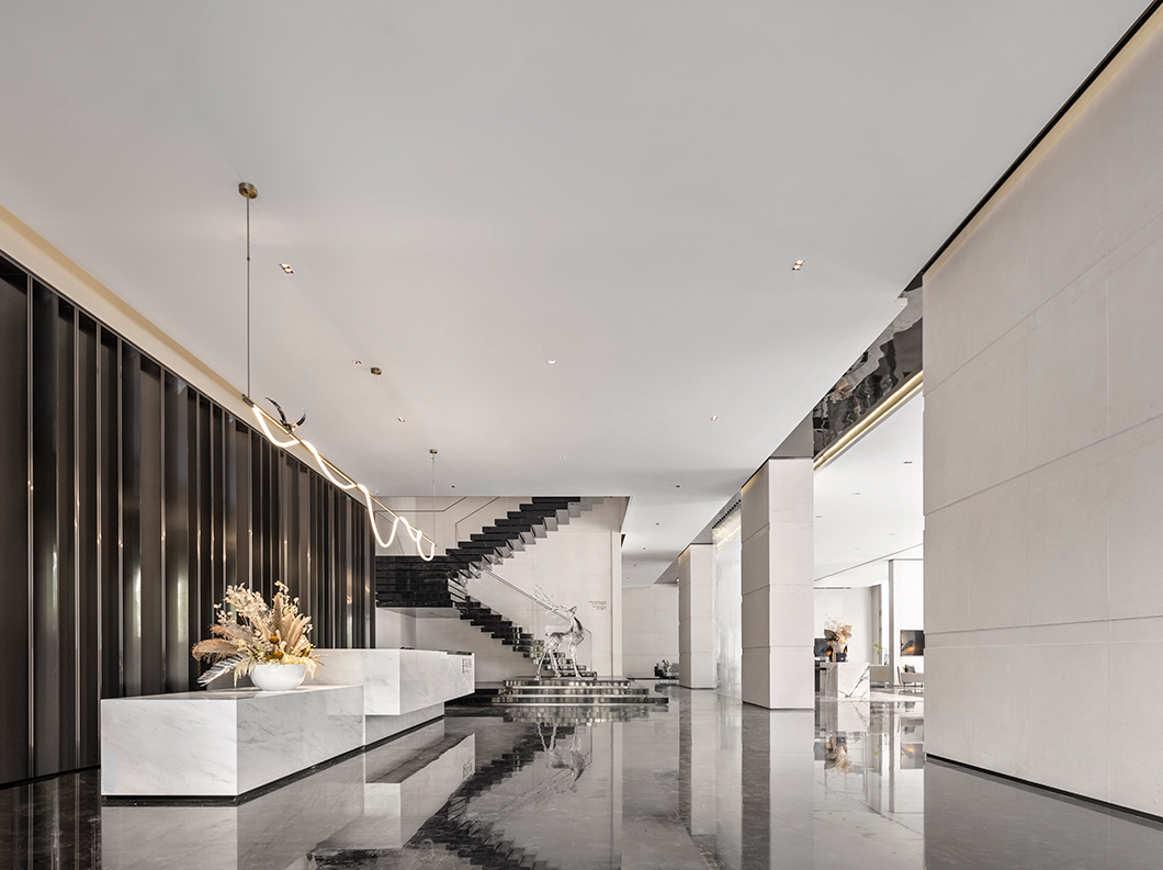 哈尔滨中海·天誉售楼处 | 简约纯粹的精神乐园-19