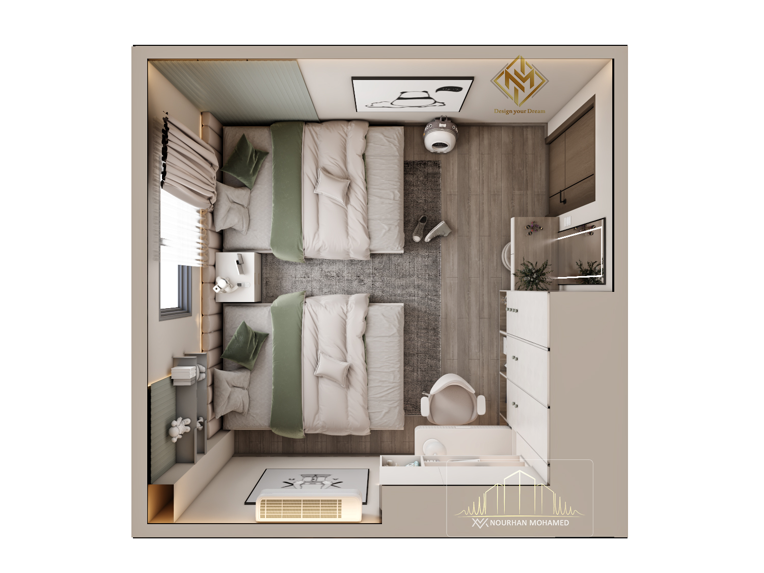 Double Bedroom Proposal 2-1