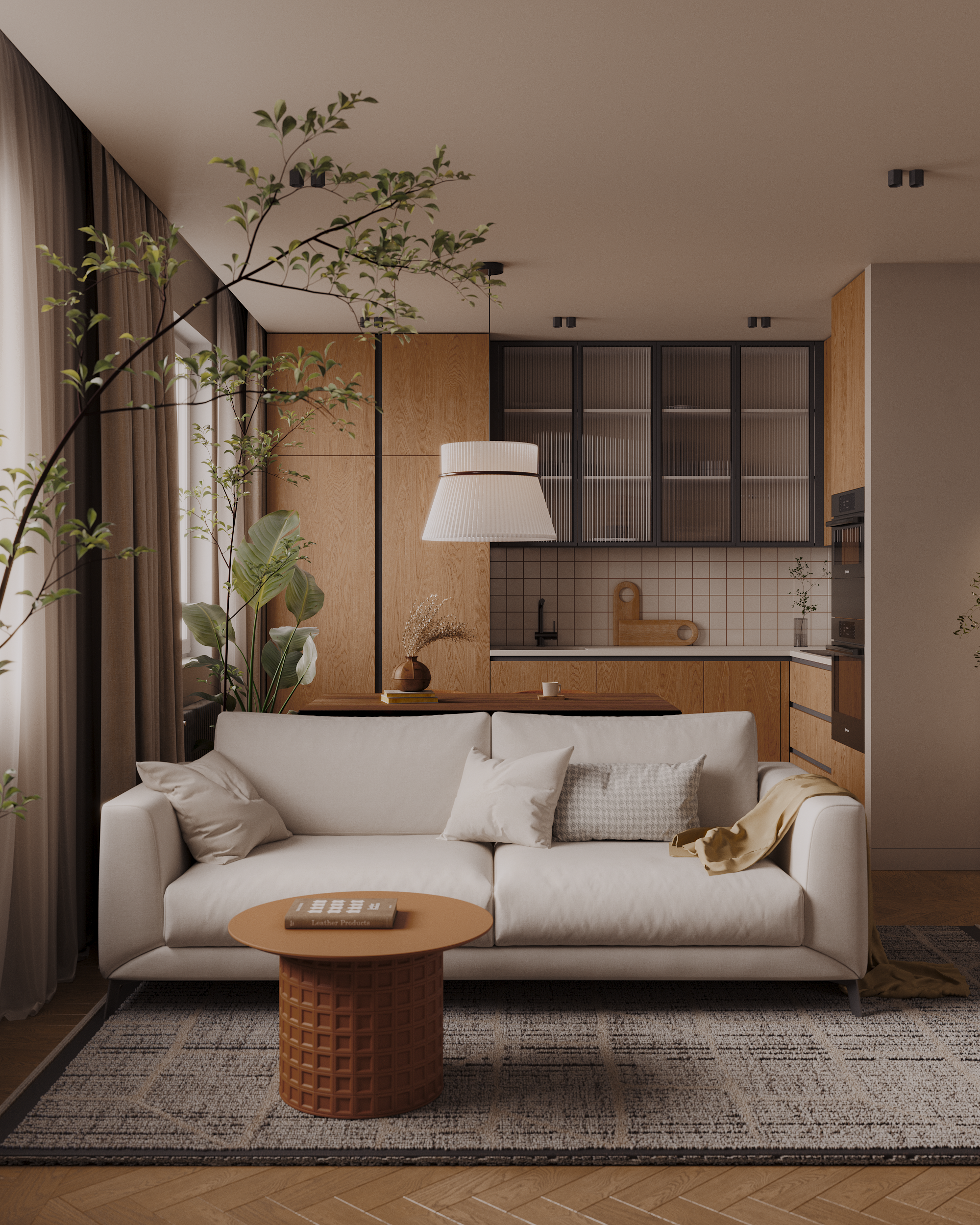 中世纪风格客厅丨俄罗斯圣彼得堡-0