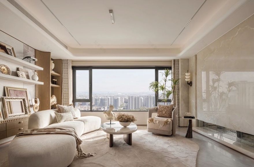 绿城西安熙海棠135,129样板间丨中国西安丨精装绿城联合,井言,软装北京靳朝晖设计有限公司-4