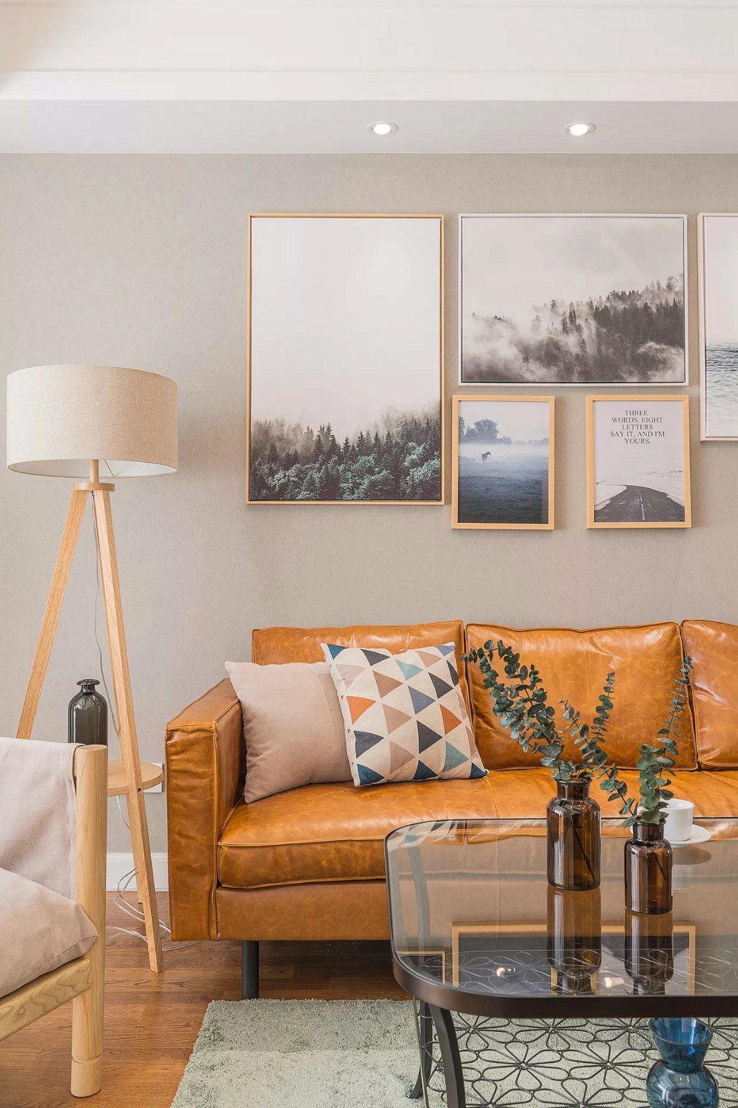 温暖北欧，时尚木质空间-1