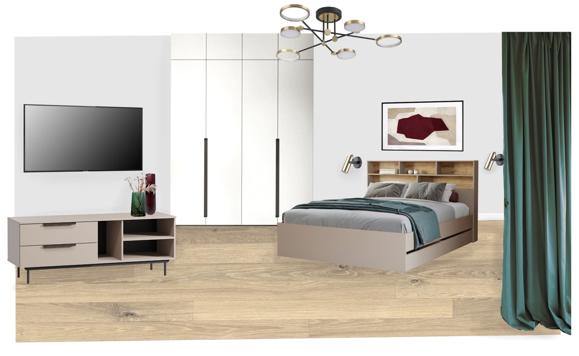 RC "Сivilization", 56m2, SPb (visualisations+collages)-4