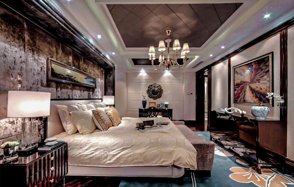 上海同余设计 诸暨浦阳江一号P户型别墅样板间-7