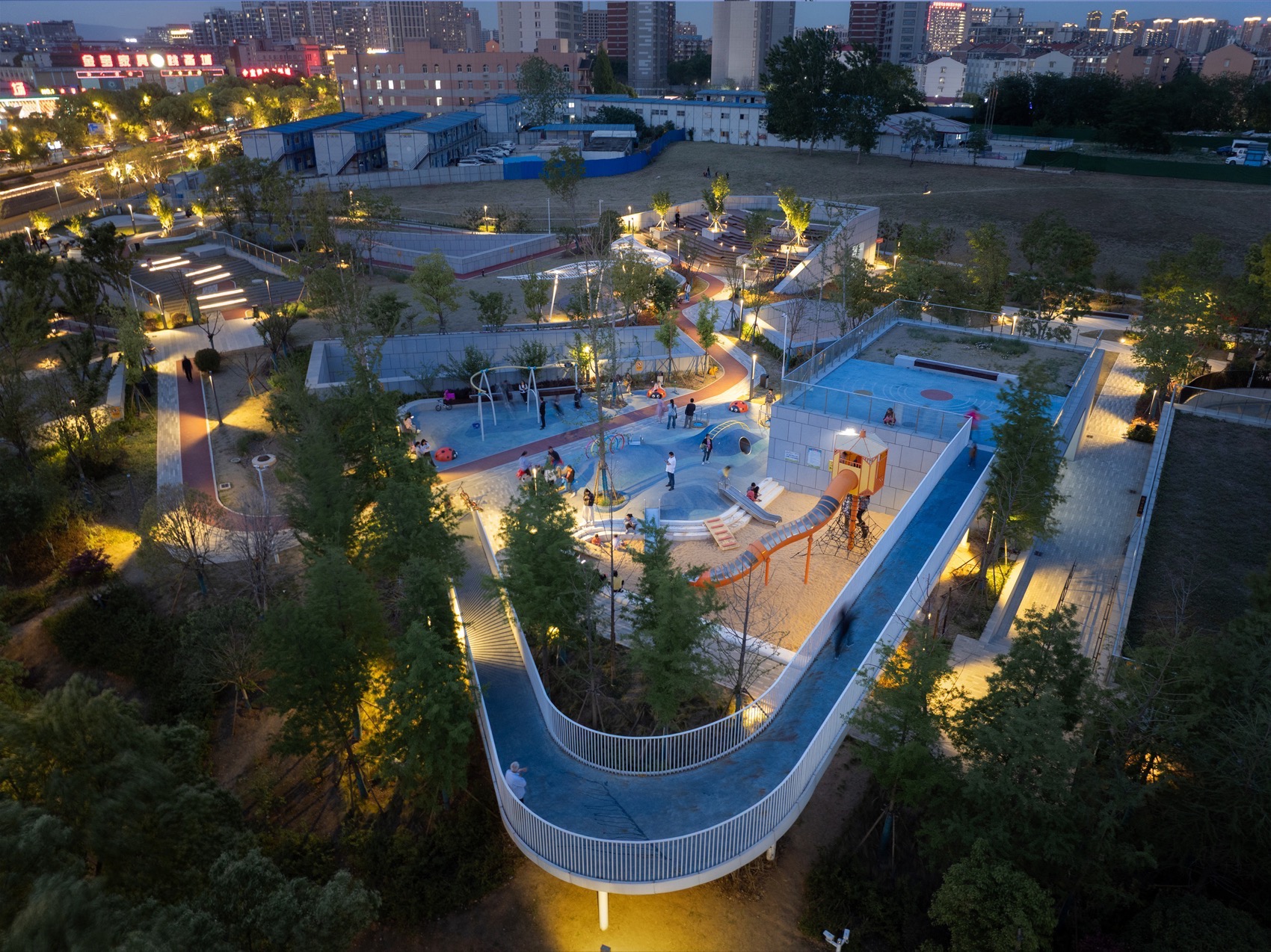 停车  公园:日常景观基础设施城市停车公园设计丨中国南京丨东南大学建筑学院,正中国际项目管理集团有限公司-20