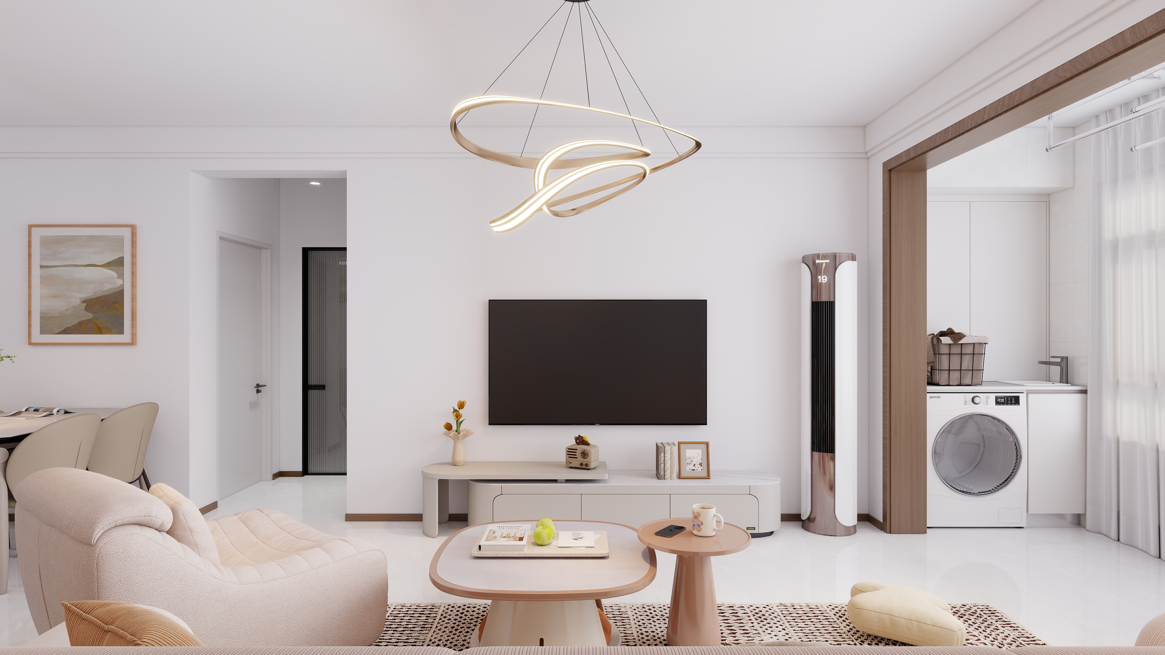 现代奶油：温馨港湾の家-11