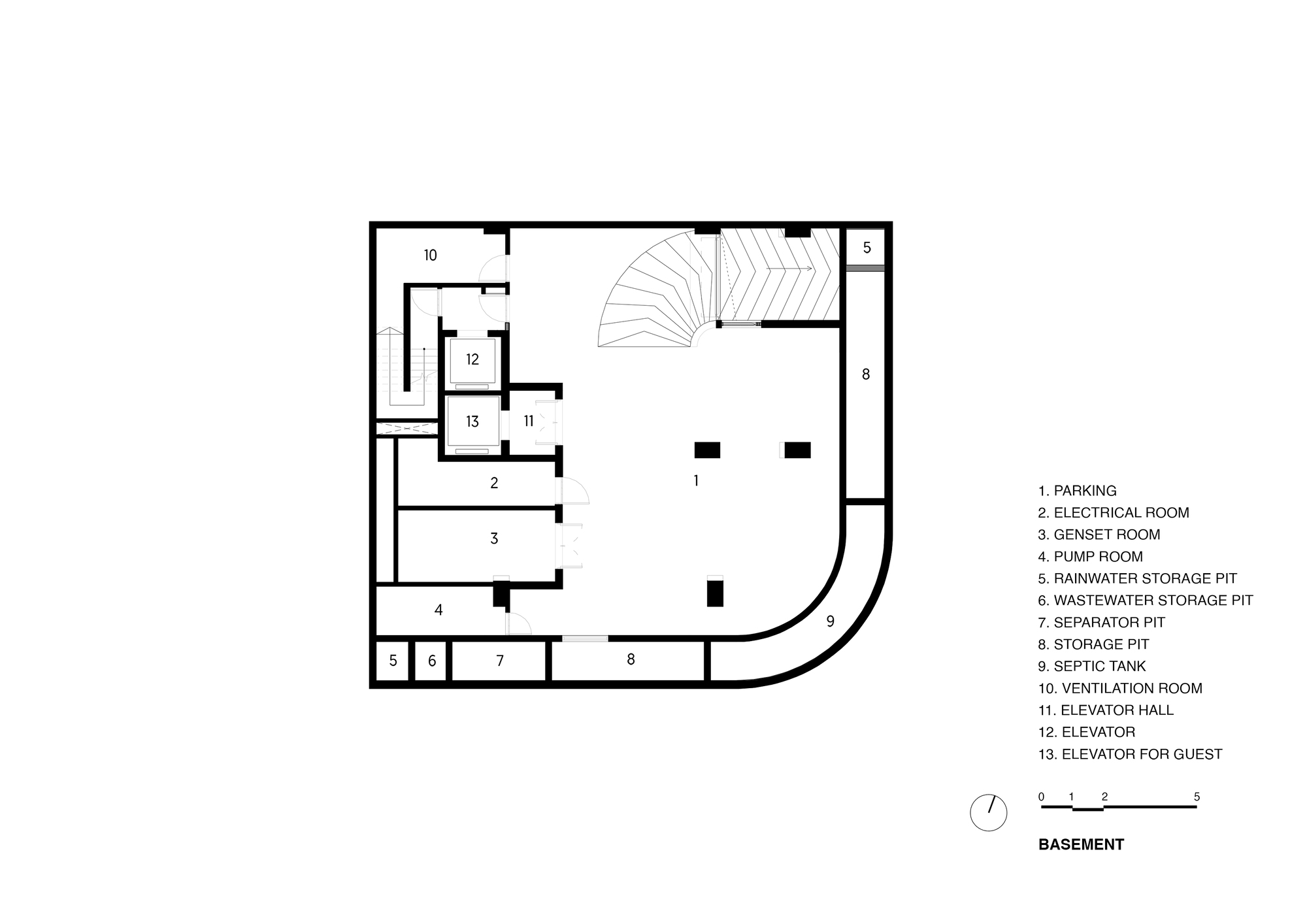 Taiyo 服务式公寓丨越南丨Ho Khue Architects-35