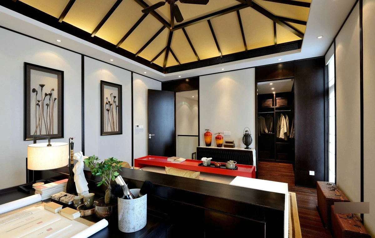 【住宅空间 新中式】不错的中式-19