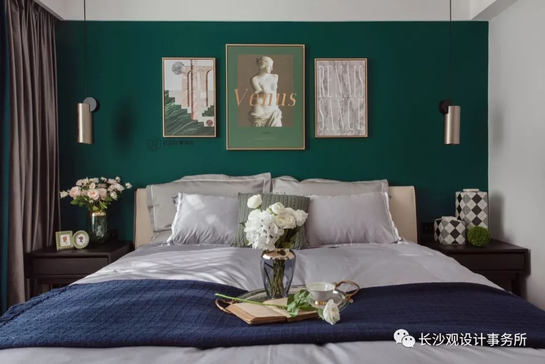 复古绿丝绒,摩登与怀旧共生-38