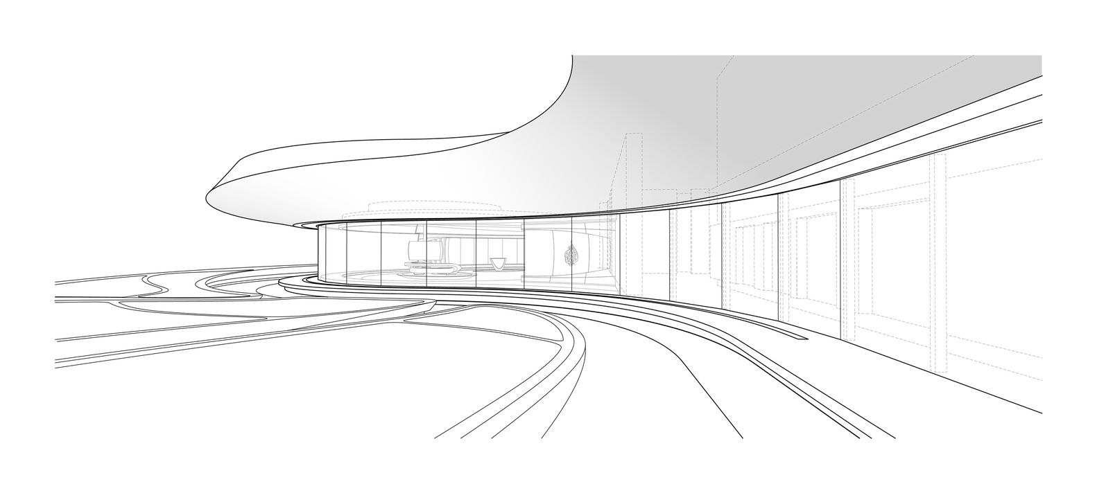 卡塔尔半岛电视台新闻编辑室 | 现代媒体空间的沉浸式设计-64