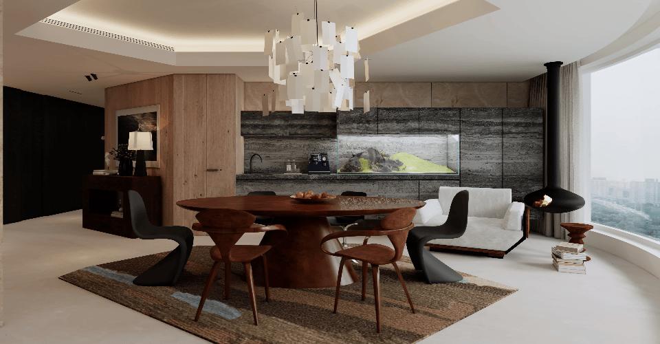 木卡建筑设计 · 上海350㎡滨江景观宅丨中国上海丨上海木卡建筑设计-8