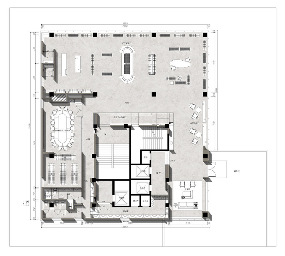 HumbleHumbleR宁波总部展厅丨中国宁波丨集艺设计-84