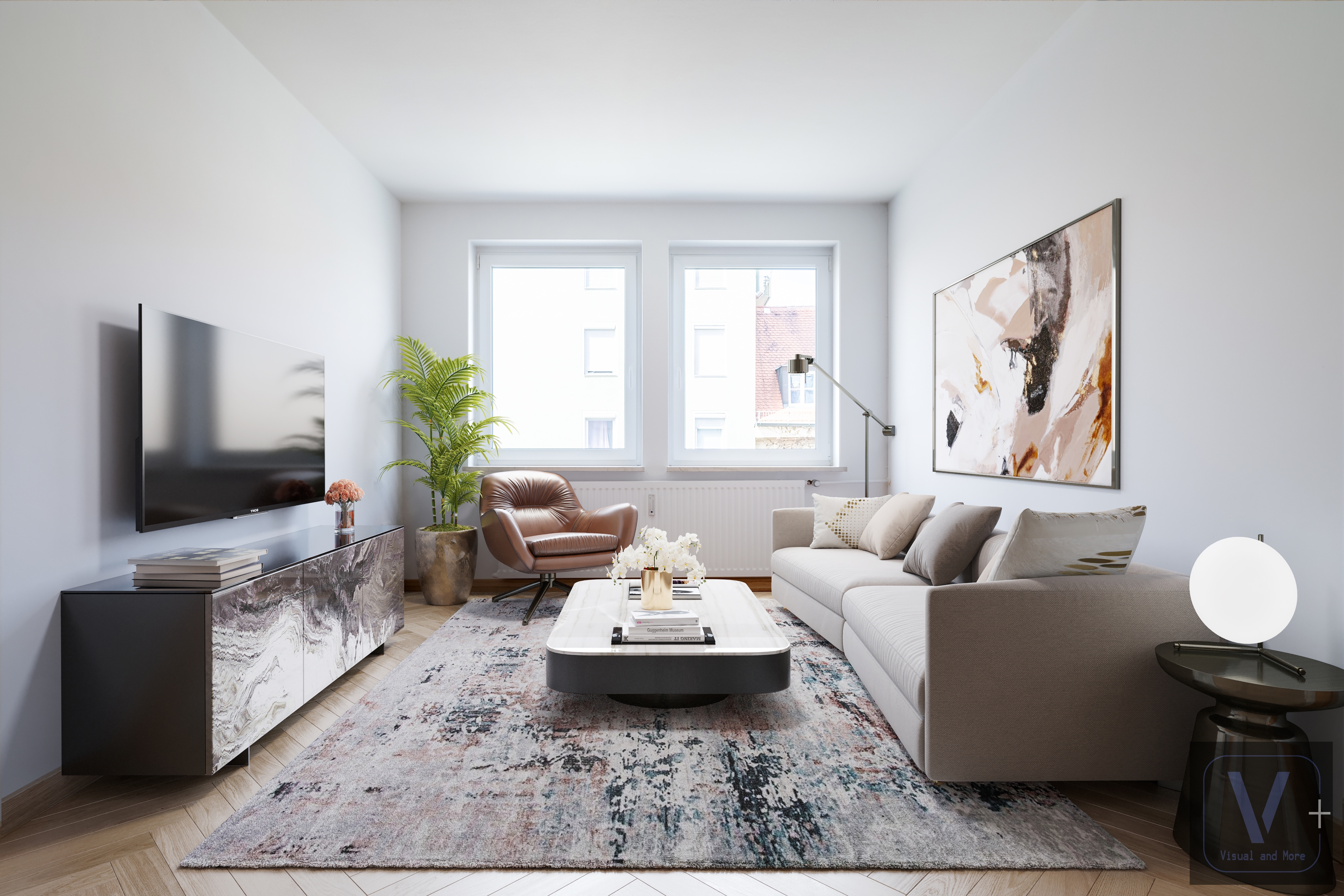 Birkenweg 居民楼渲染项目丨V+ Studio-4