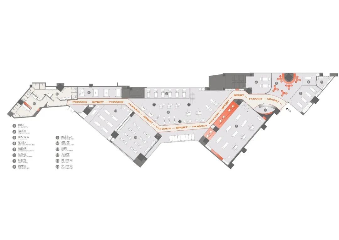 SPORT 史帕特健身丨中国广州丨301 设计研究所-55