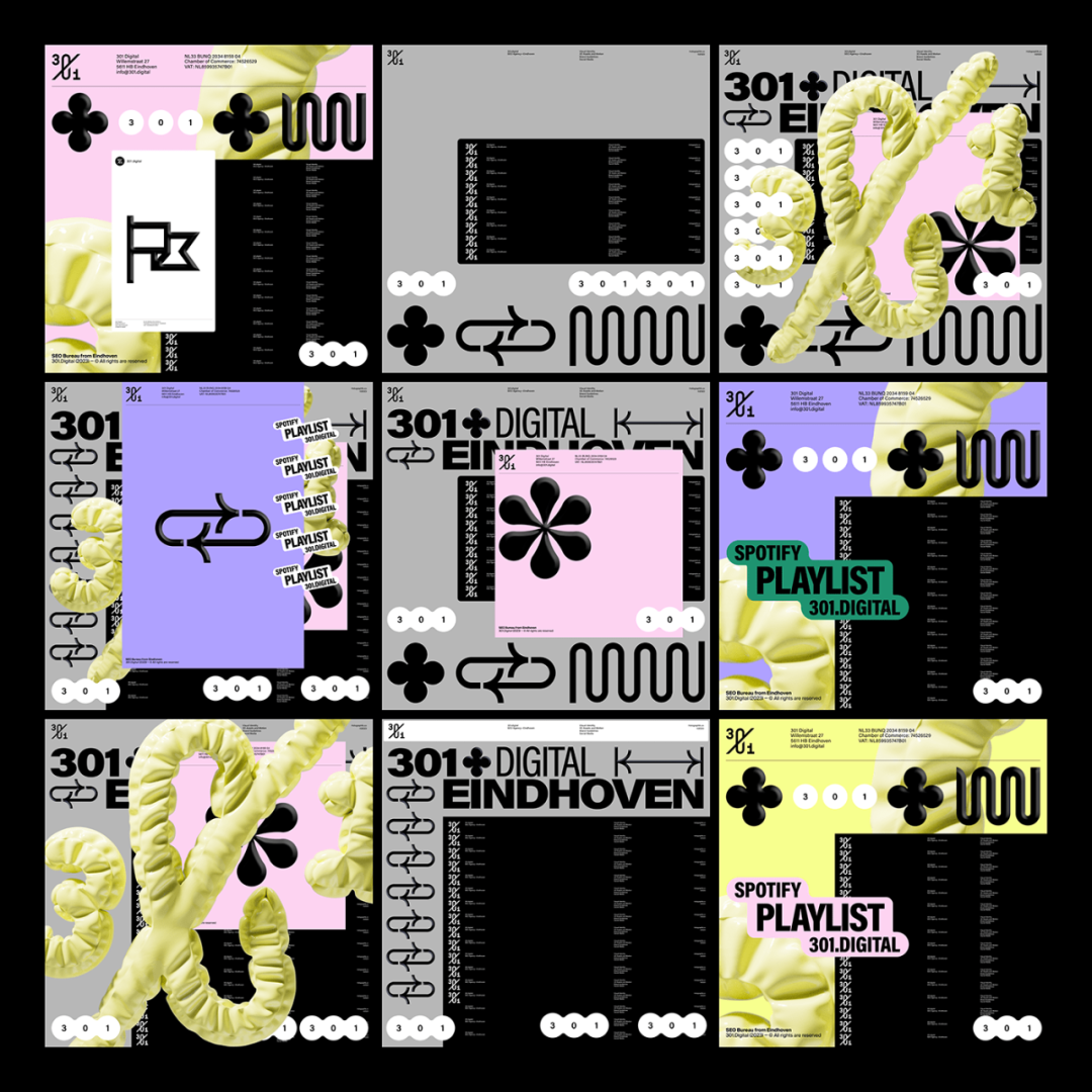 克罗地亚品牌设计|绩效营销和SEO机构品牌设计301цифровойxholographik-29