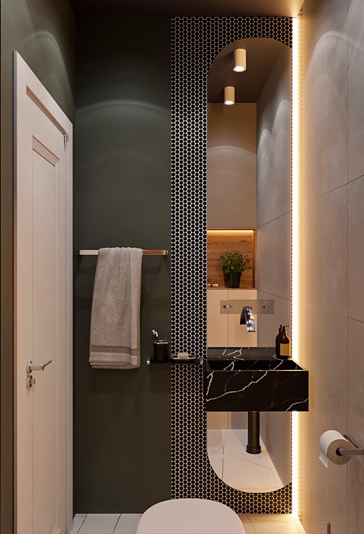 首都“菲利格拉德”小区男士风格公寓室内更新项目丨JDesign（设计师 Евгения Ревина）-9