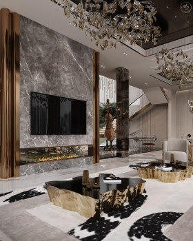 迈·萨阿德在利比亚的豪华别墅