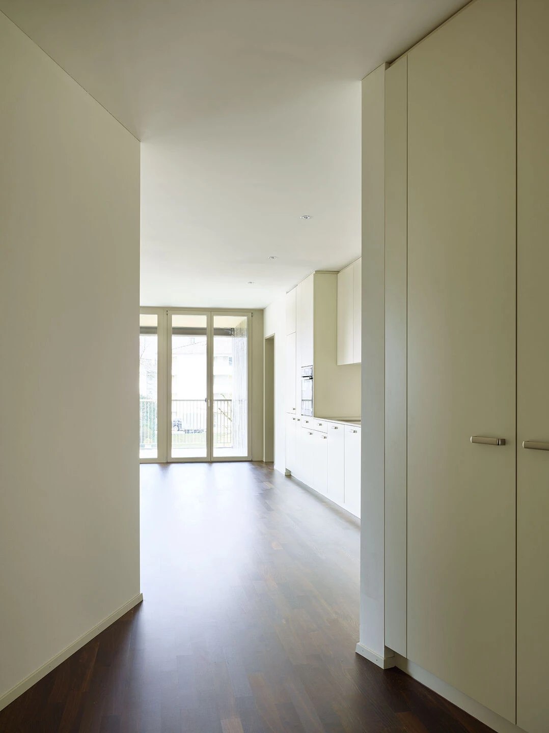 瑞士 Fahrweid 区弧形公寓建筑-32